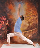 Virabhadrasana 1-Harcospóz 1